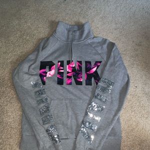 Pink Victoria Secret Zip Up